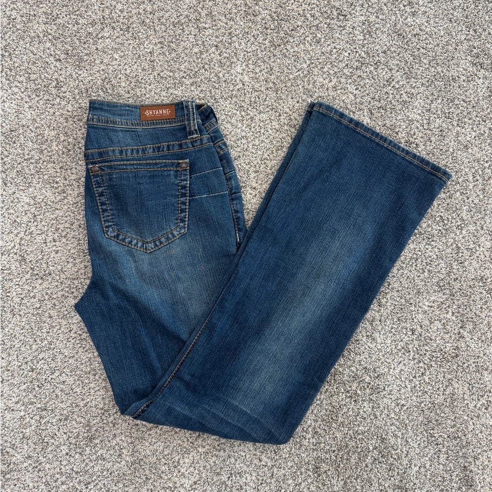 Shyanne Women’s Bootcut Jeans Size 30 RG Blue Denim Western Style